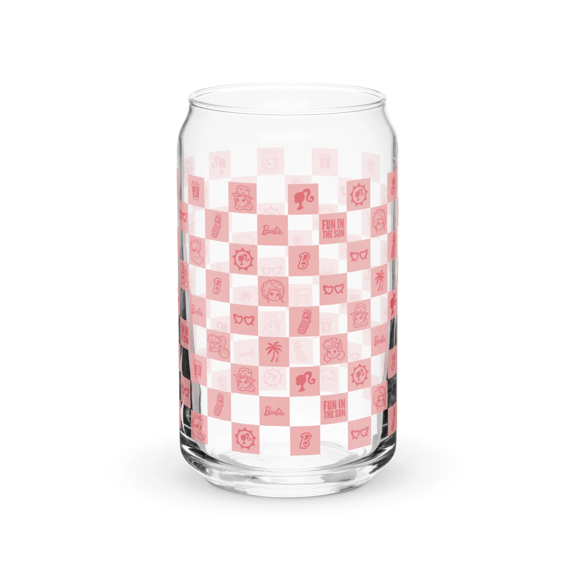 Barbie Checkerboard Icons Cutie Clear Glass - Image 3
