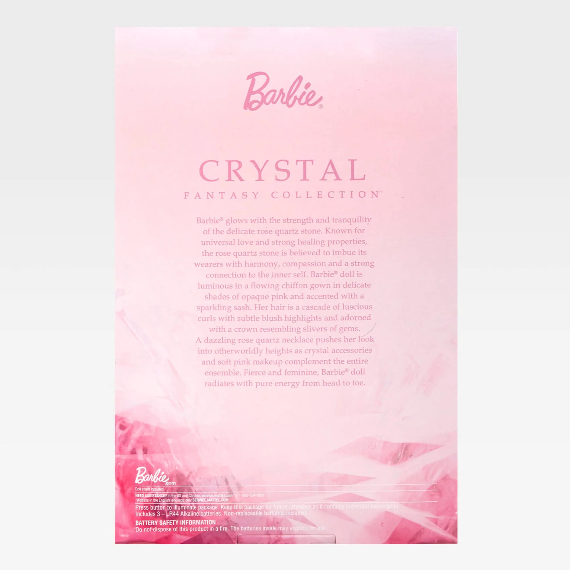 Barbie Crystal Fantasy Collection Rose Quartz Doll - Image 16