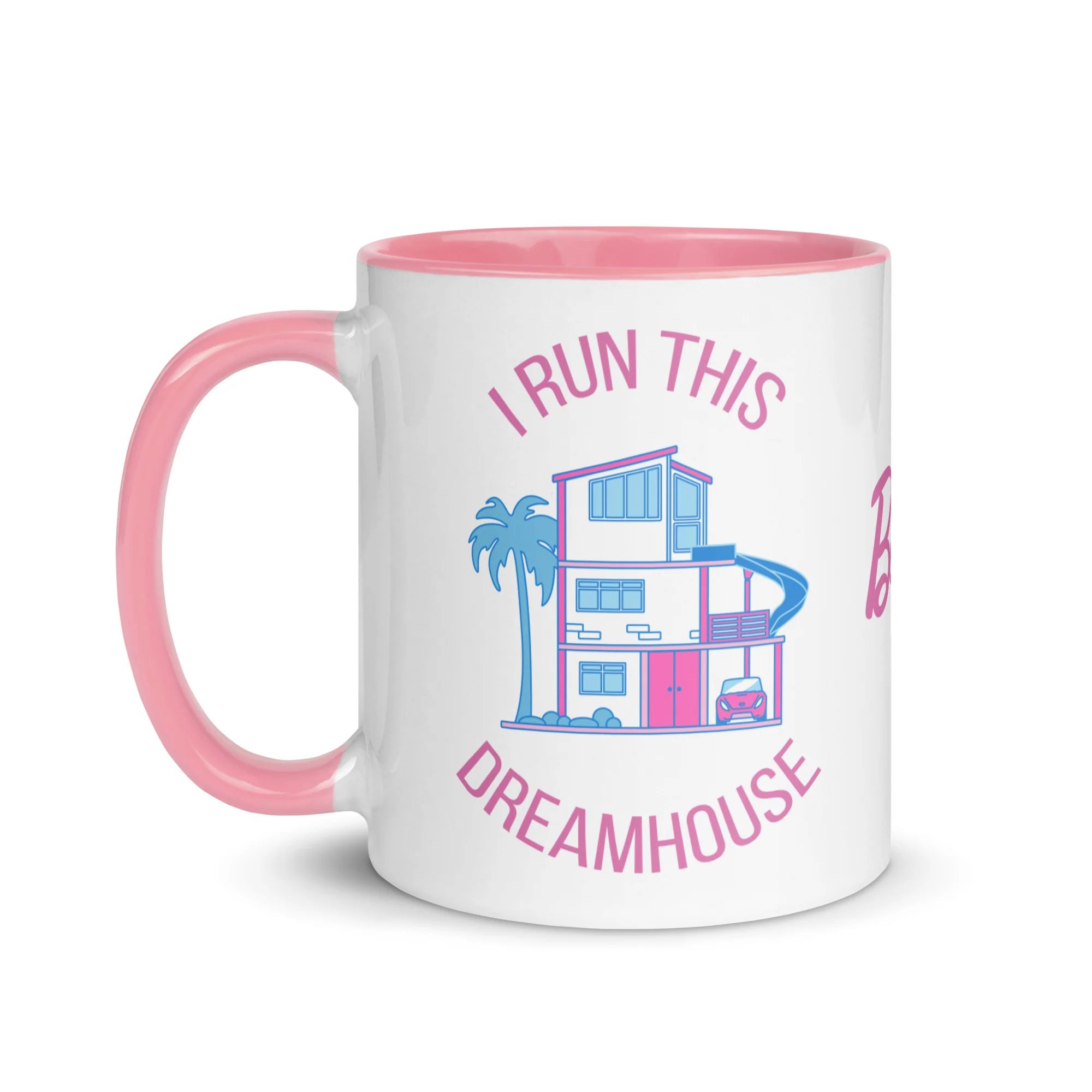 Barbie I Run This Dreamhouse White Mug - Image 3