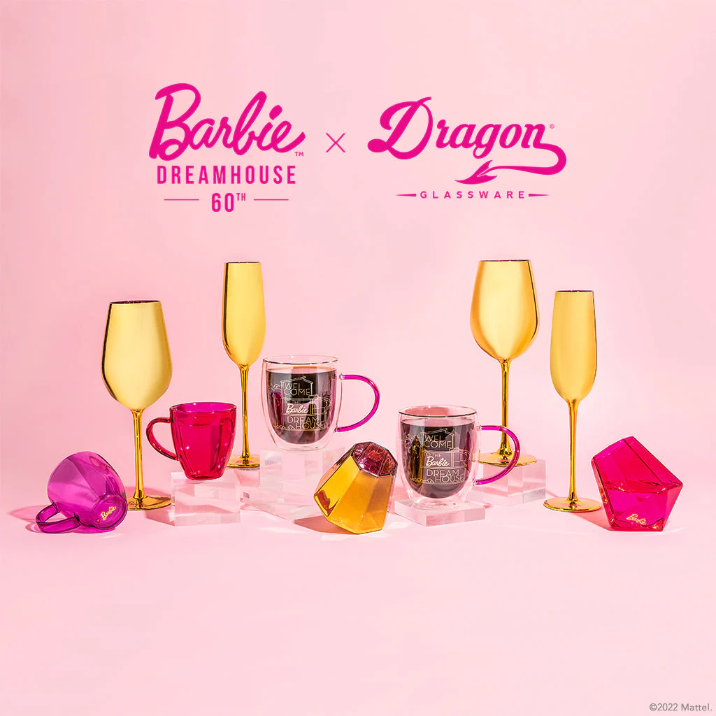 Barbie™ X Dragon Glassware® Dreamhouse™ Coffee Mugs - Image 5