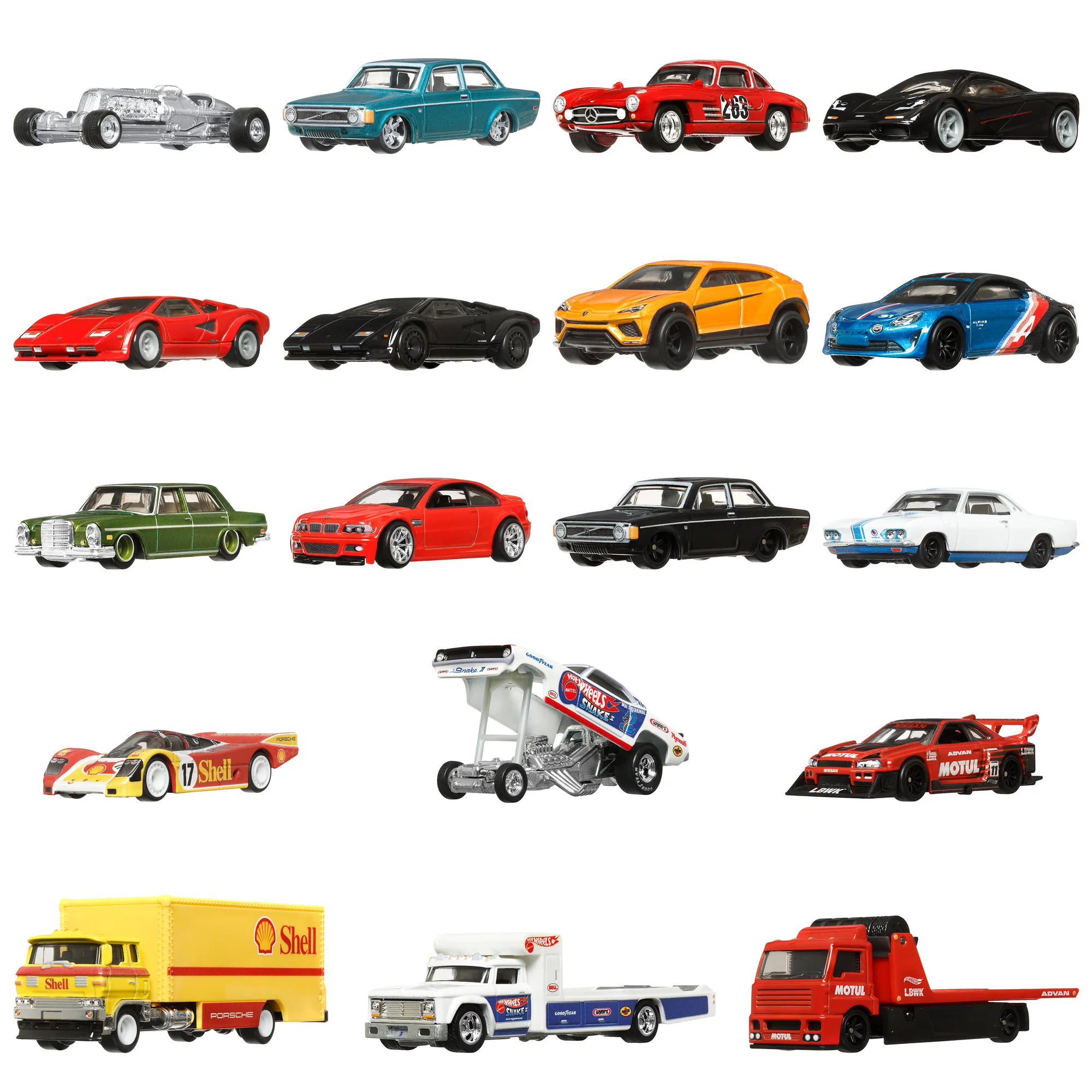 Hot Wheels Car Culture & Team Transport Factory Set (Styles May Vary) - Image 6