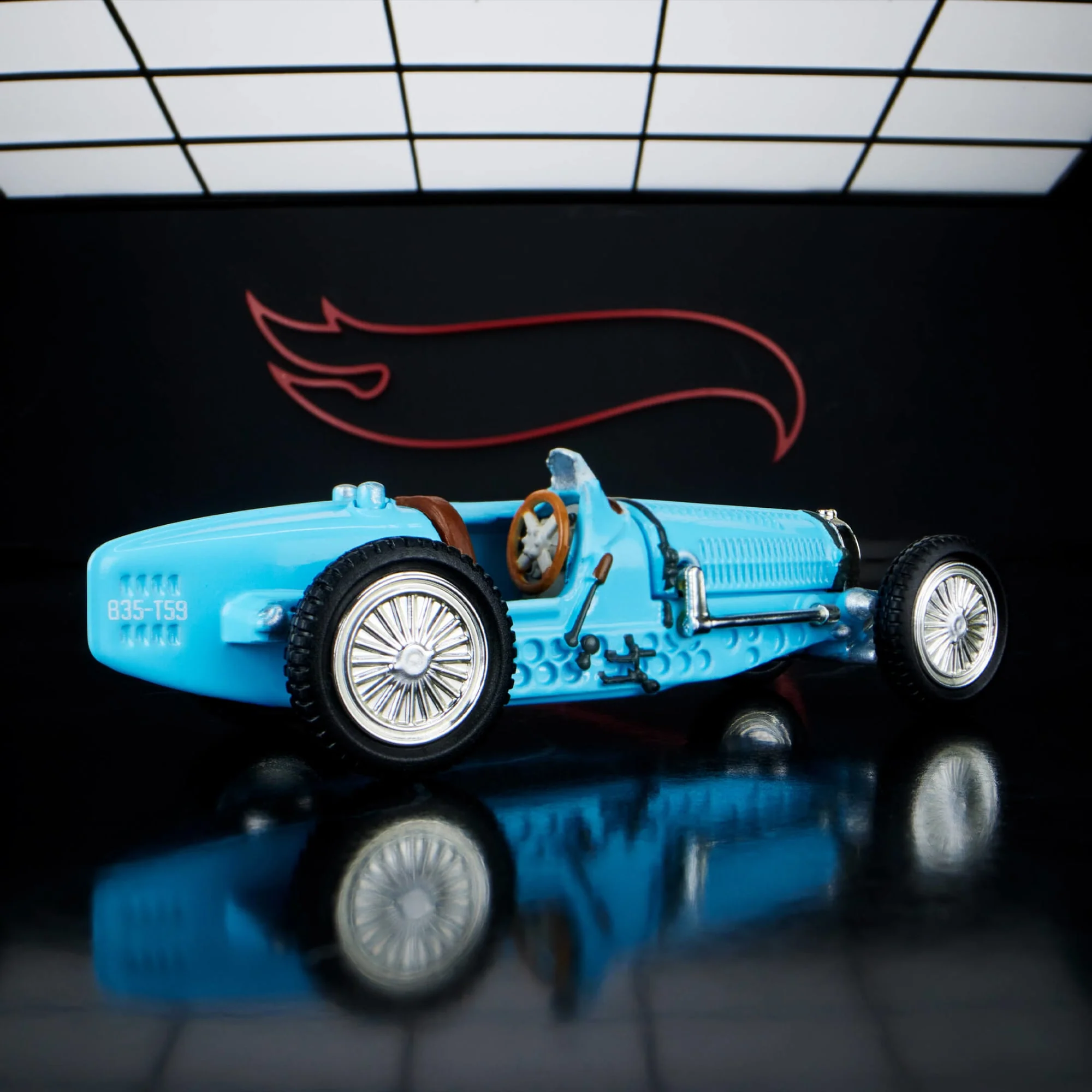 Hot Wheels Elite 64 Bugatti Type 59 - Image 3