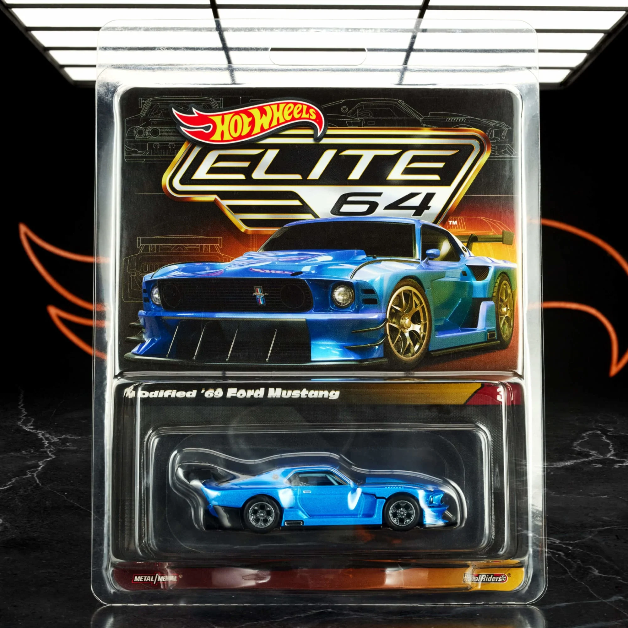 Hot Wheels Elite 64 Series Modified ’69 Ford Mustang - Image 13