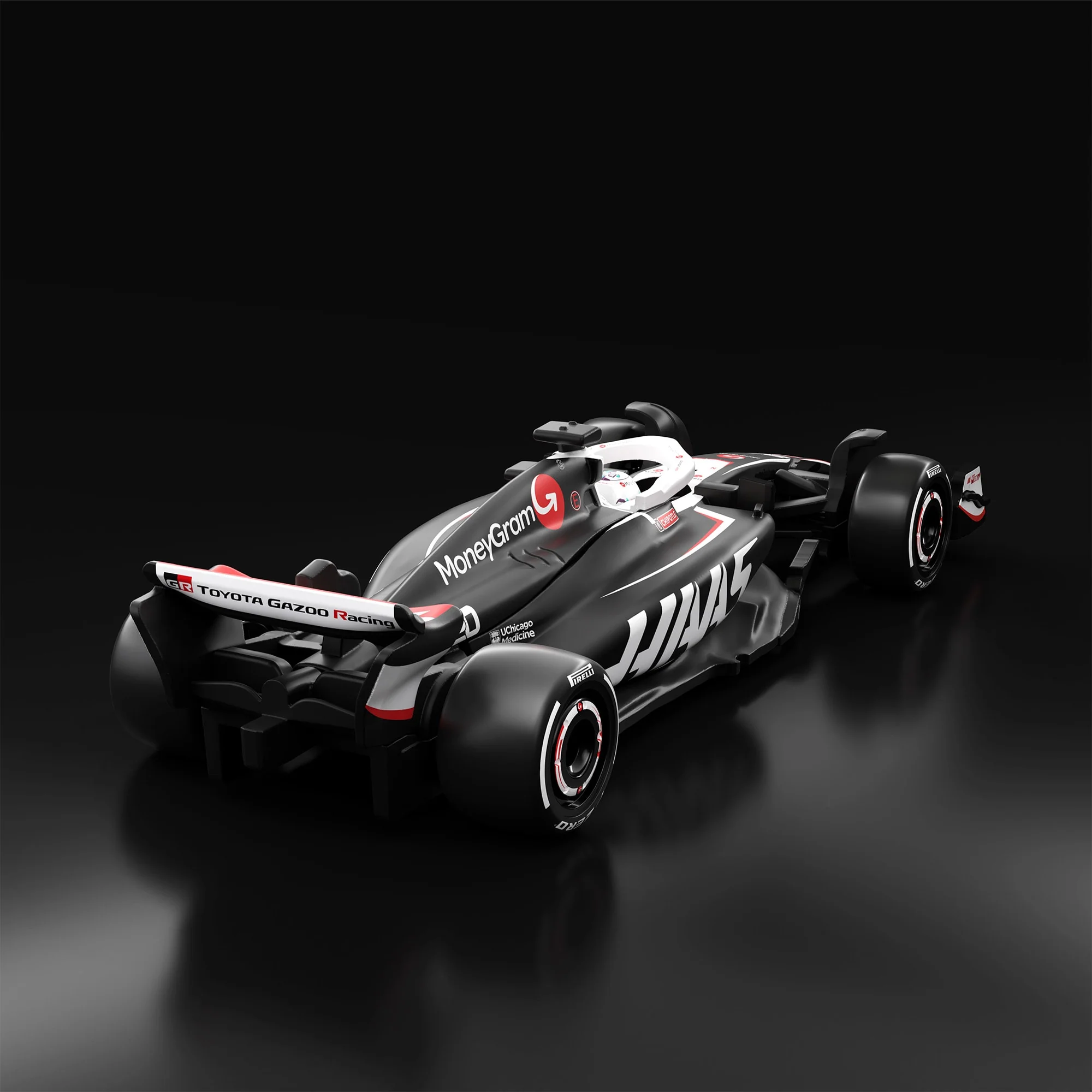 Hot Wheels F1 Series: 2024 MoneyGram Haas F1 Team VF-24 Car #20 - Image 3