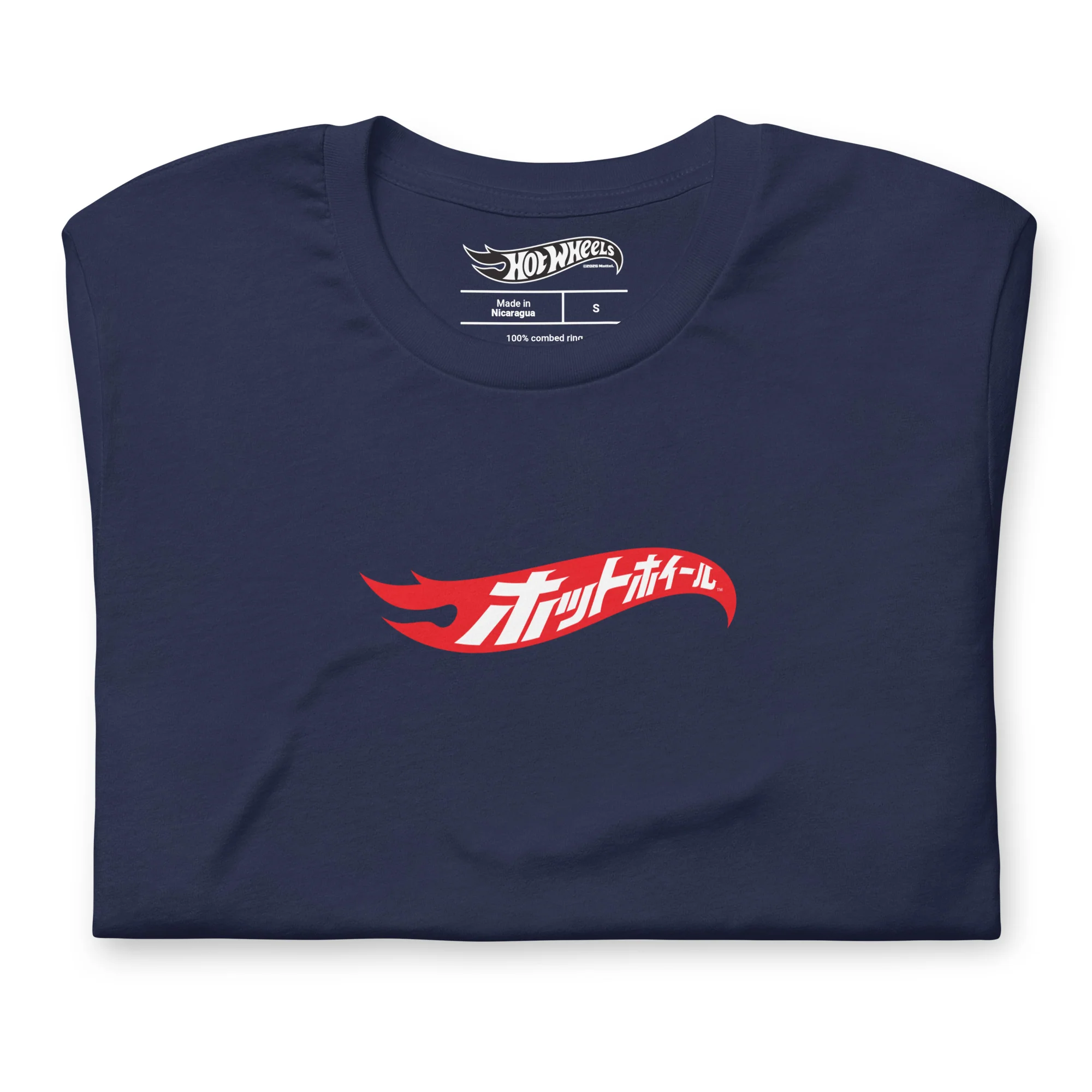 Hot Wheels in Katakana Navy T-Shirt - Image 3