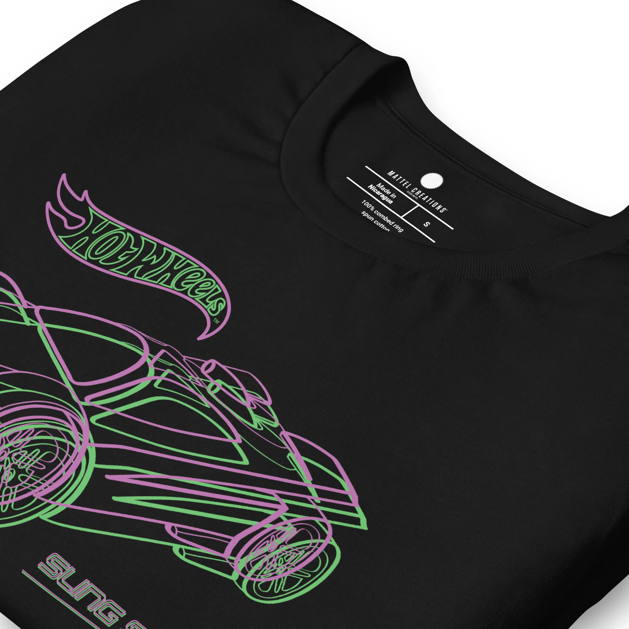 Hot Wheels MC Revealed Fan-Designed Black T-Shirt - Image 4