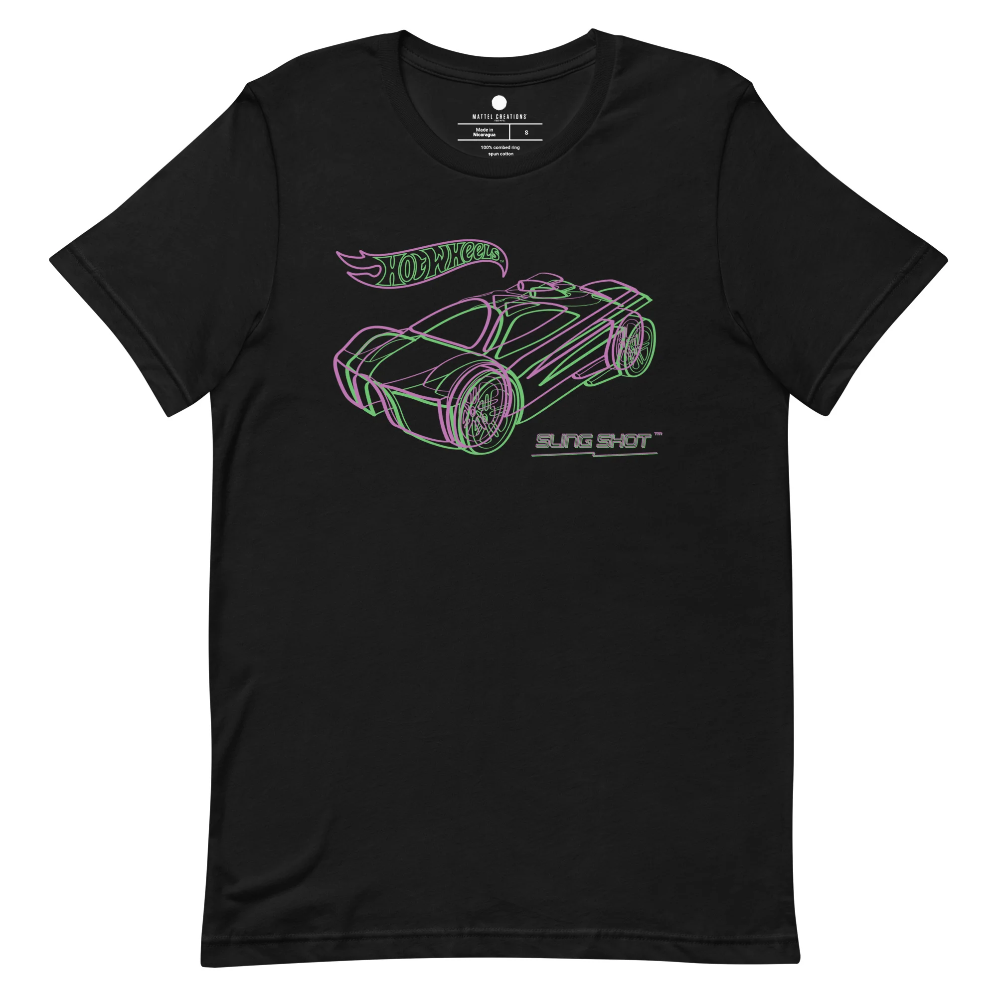 Hot Wheels MC Revealed Fan-Designed Black T-Shirt - Image 6