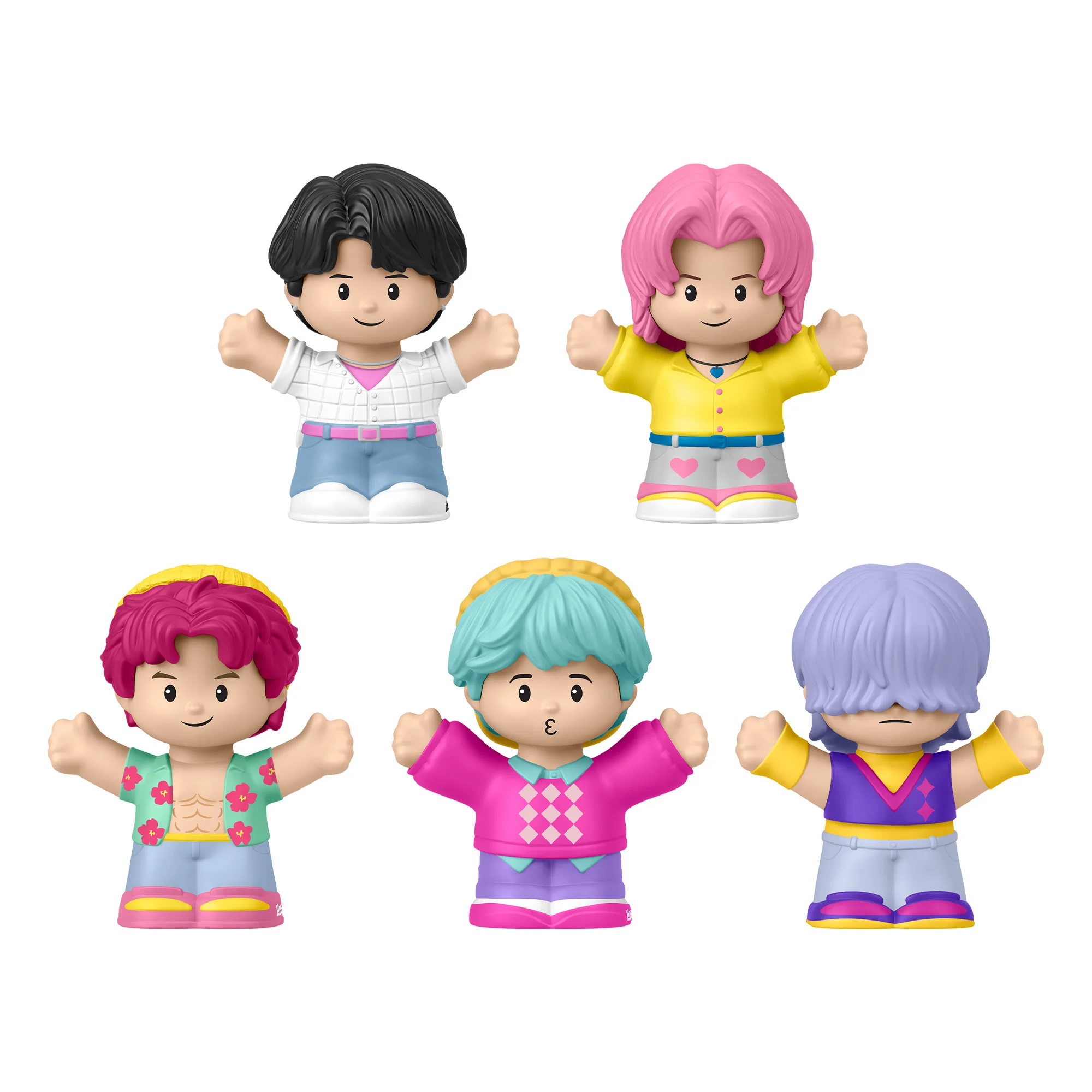Little People Collector KPop Demon Hunters Saja Boys Figure Set - Image 2