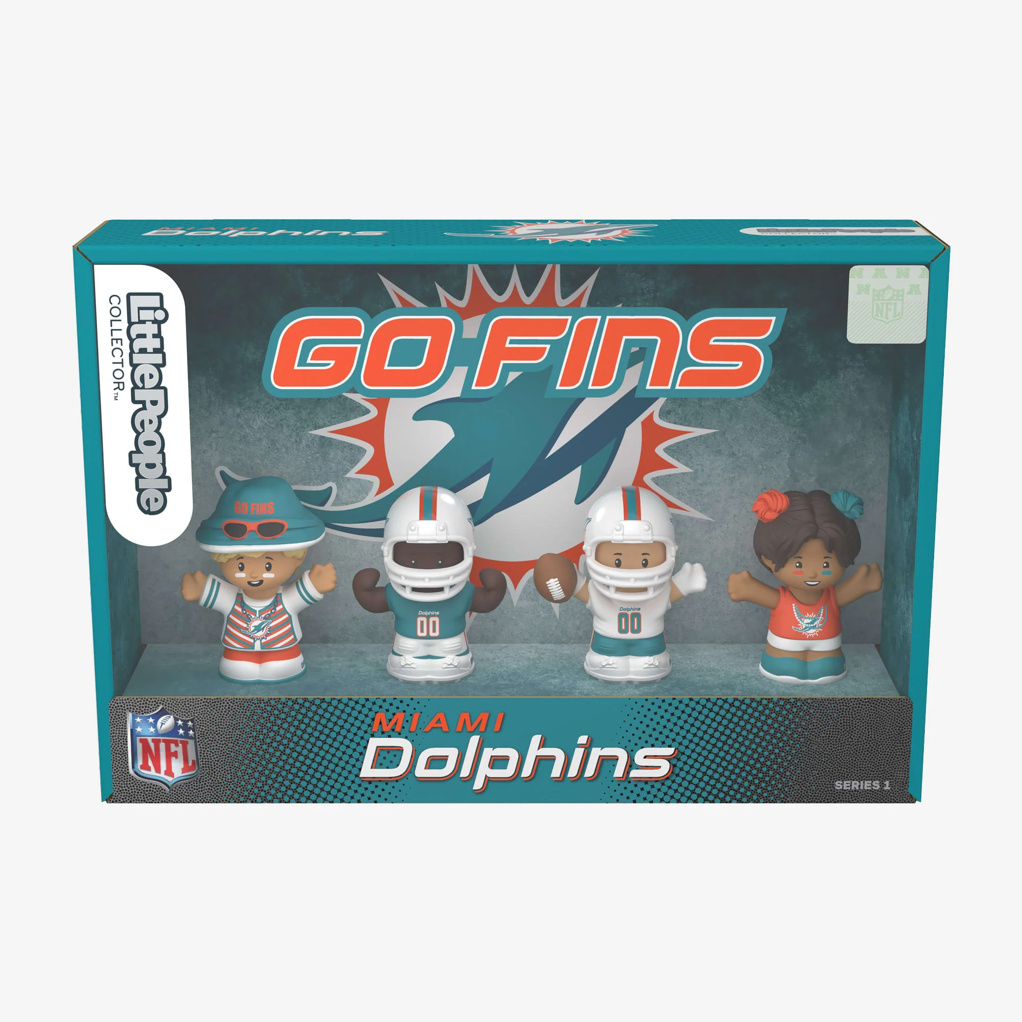 Little People Collector x NFL Miami Dolphins Set - Image 9