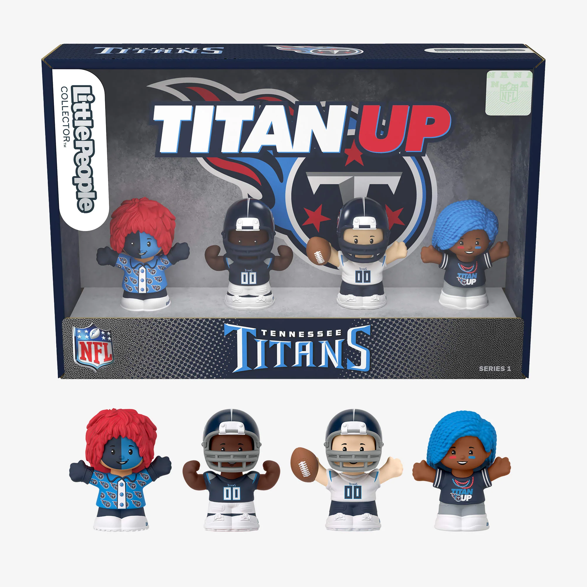 Little People Collector x NFL Tennessee Titans Set - Image 3