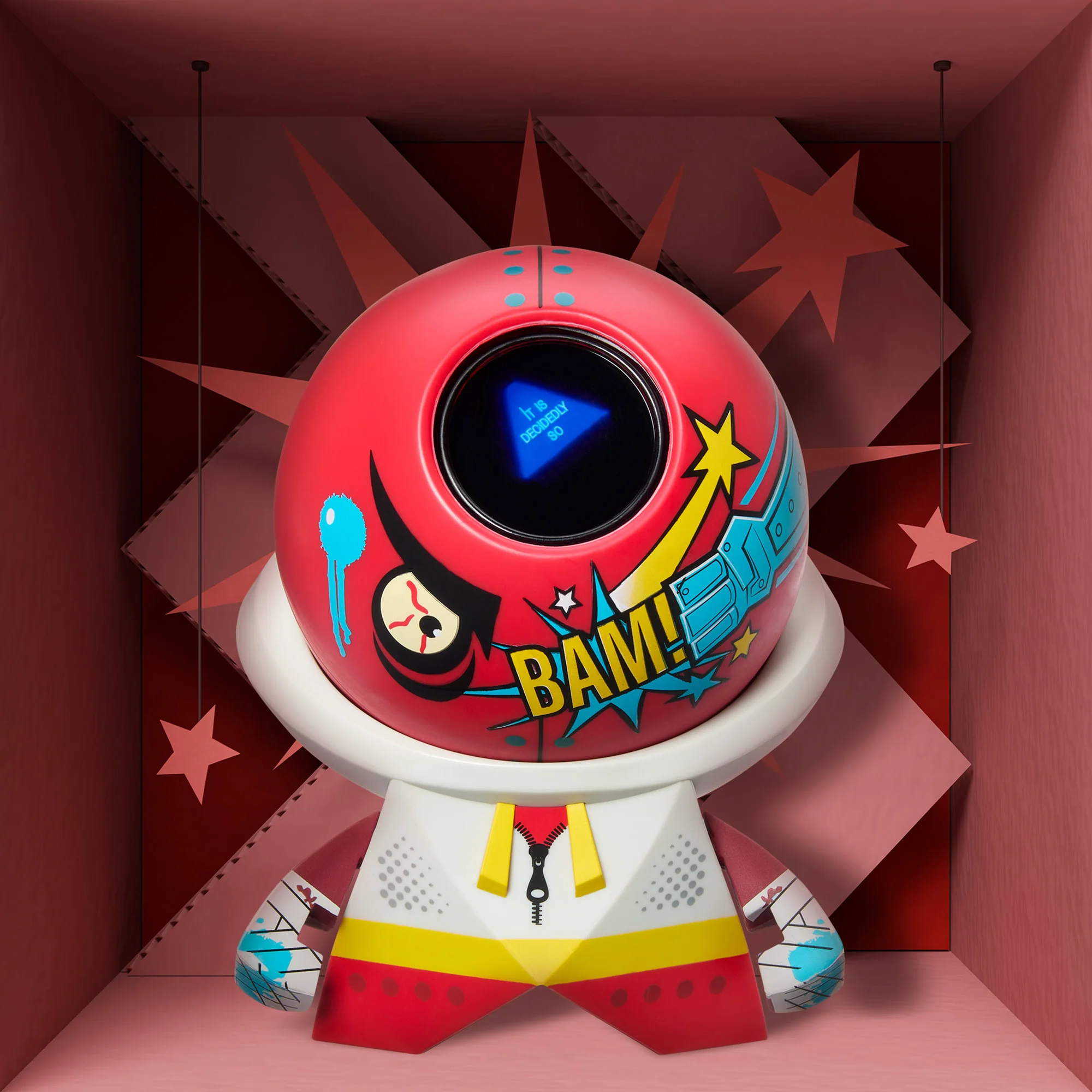Red Rock ‘Em Sock ‘Em Robots x FIGURE8 Collectible Figure