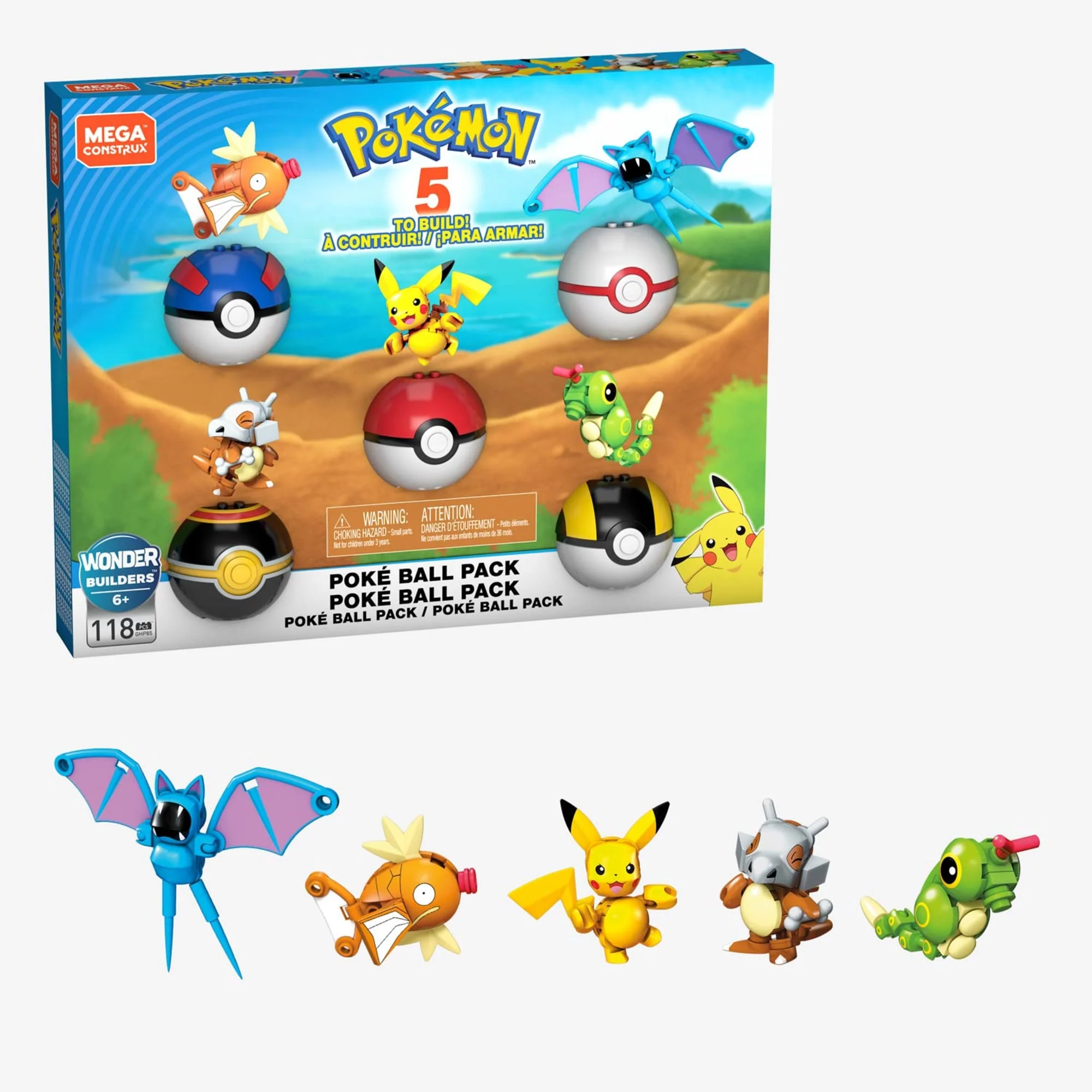 MEGA Construx Pokemon Poke Ball Bundle - Image 3