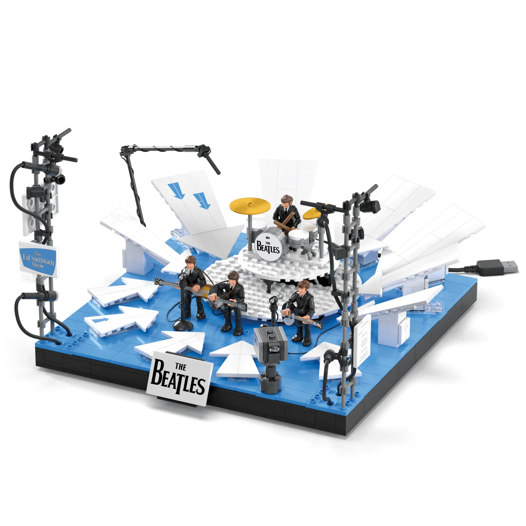 MEGA Showcase The Beatles 'Ladies and Gentlemen, The Beatles!' Building Toy Kit - Image 7