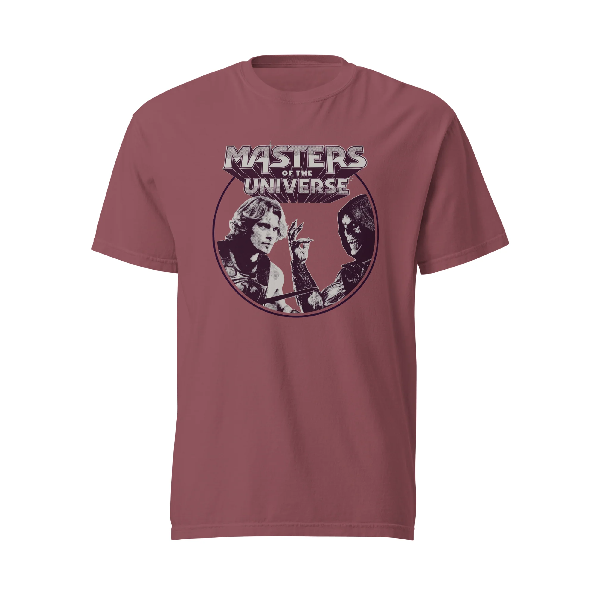 Masters of the Universe Movie He-Man and Skeletor Red T-shirt