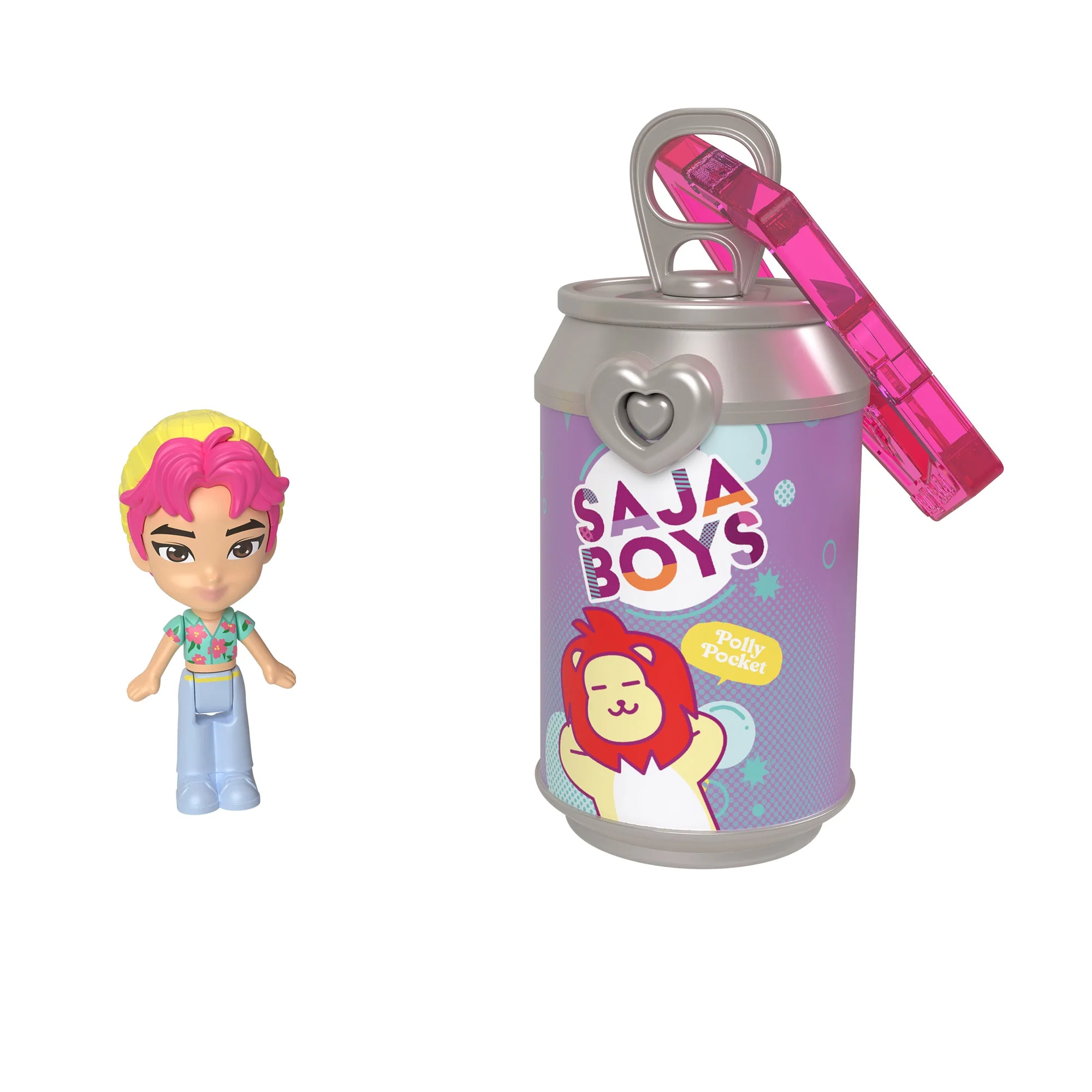 Polly Pocket x KPop Demon Hunters Saja Boys 5-Pack - Image 5