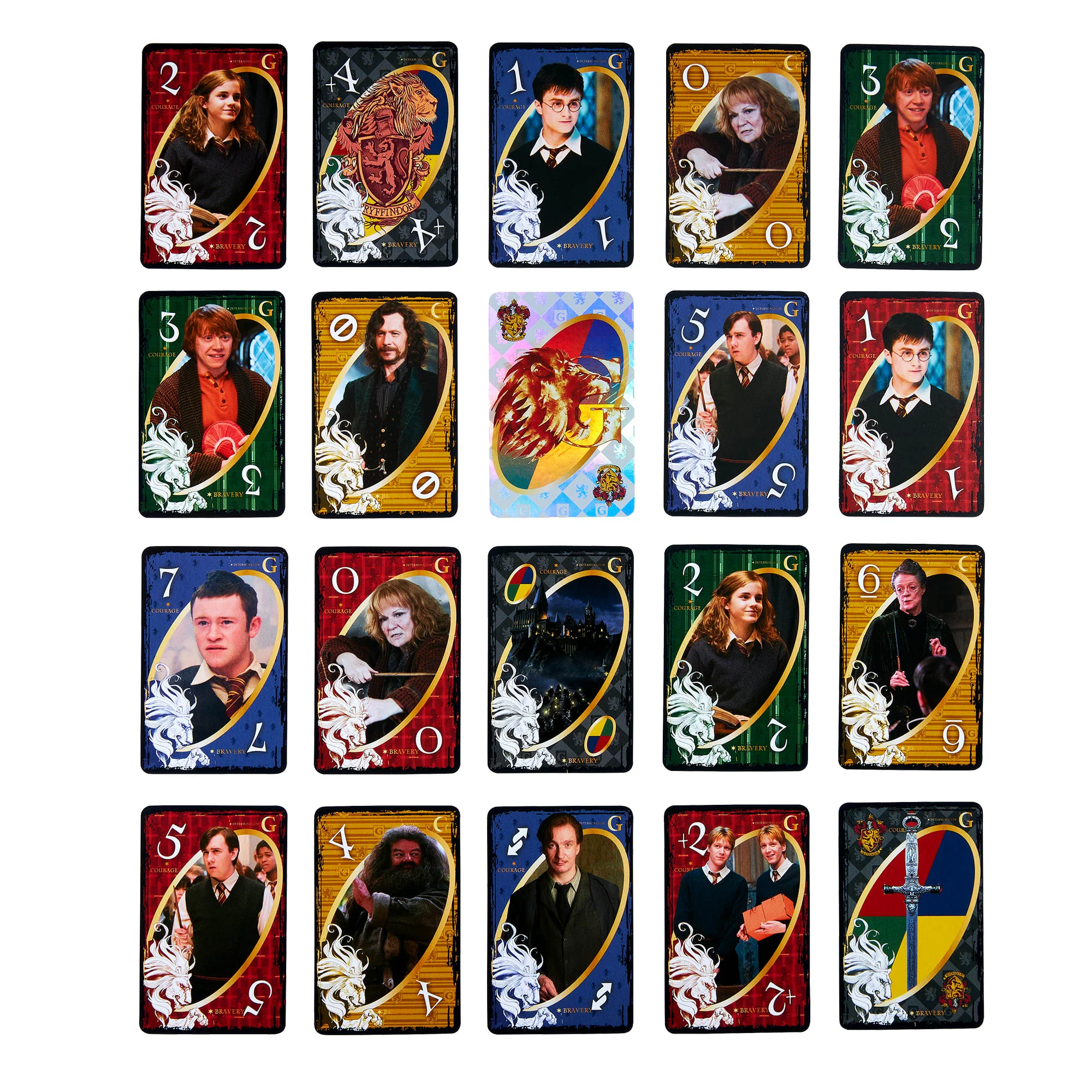 UNO Fandom Harry Potter Gryffindor Game Deck - Image 4