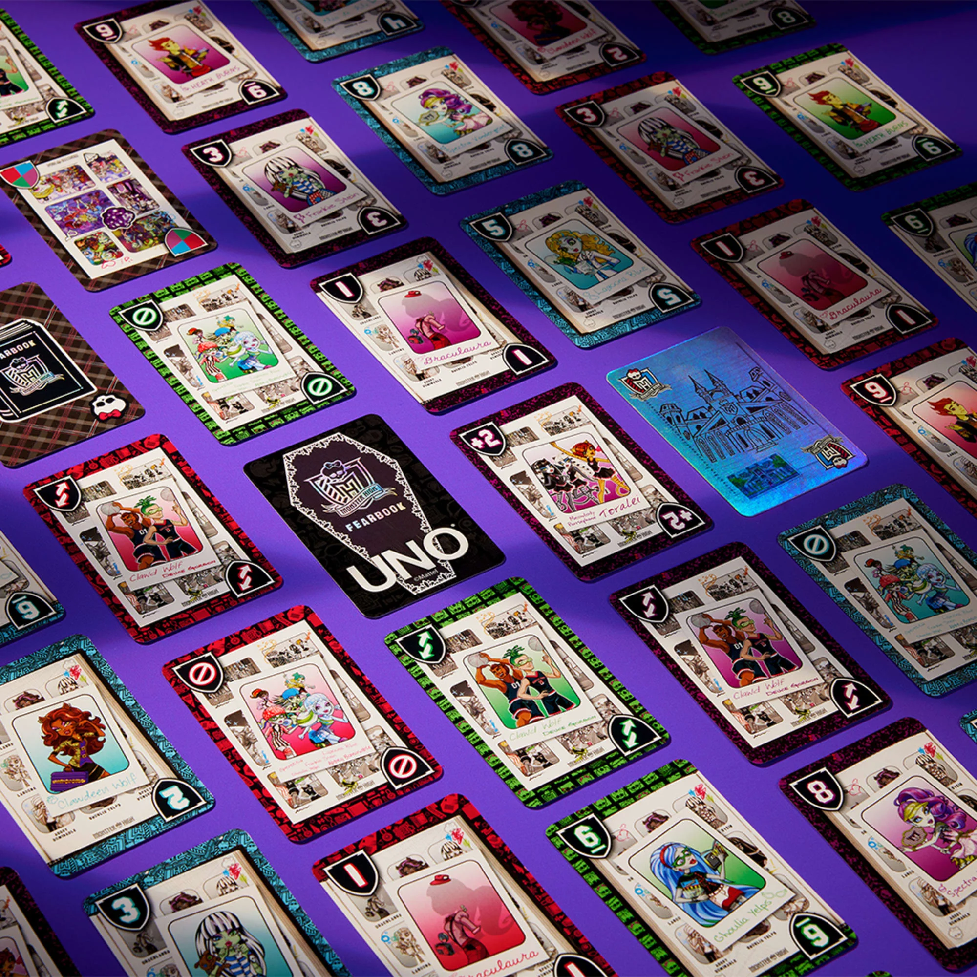 UNO Fandom Monster High Fearbook Deck - Image 2
