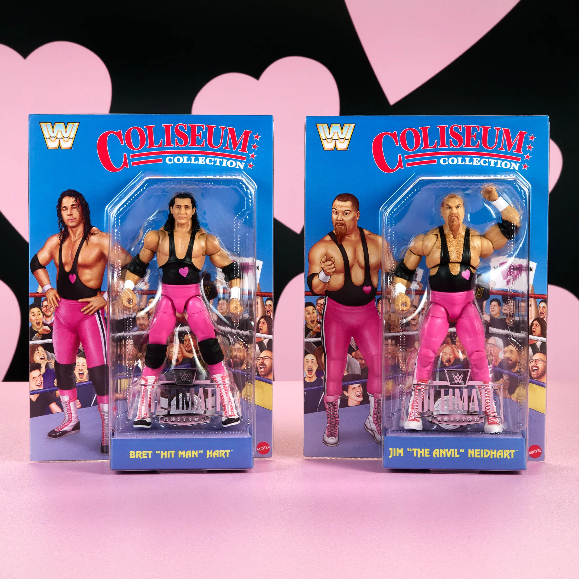 WWE Coliseum Collection Hart Foundation Action Figure 2-Pack - Image 10