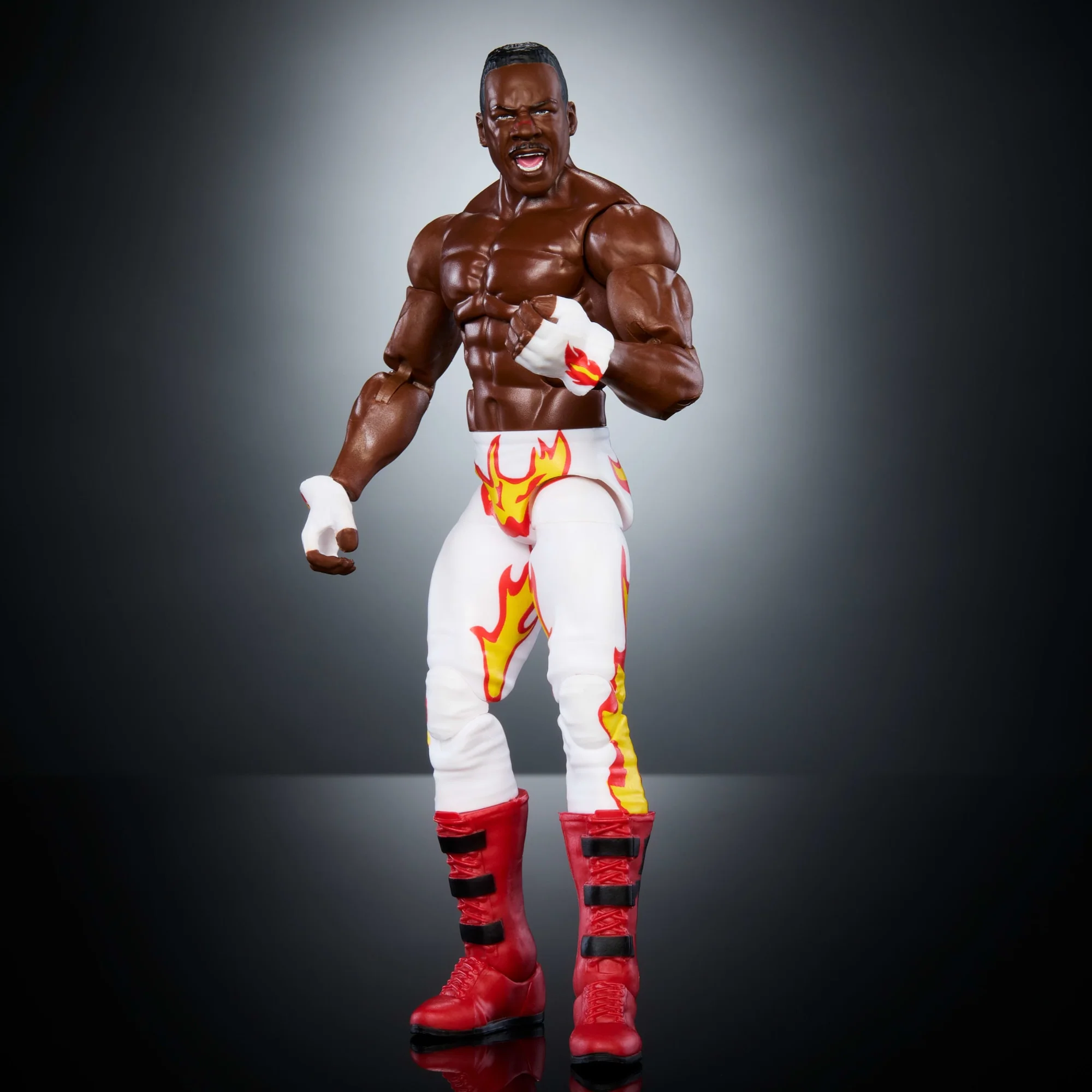 WWE Elite Collection Monday Night War Booker T Action Figure & Golga Build-A-Figure Parts - Image 3