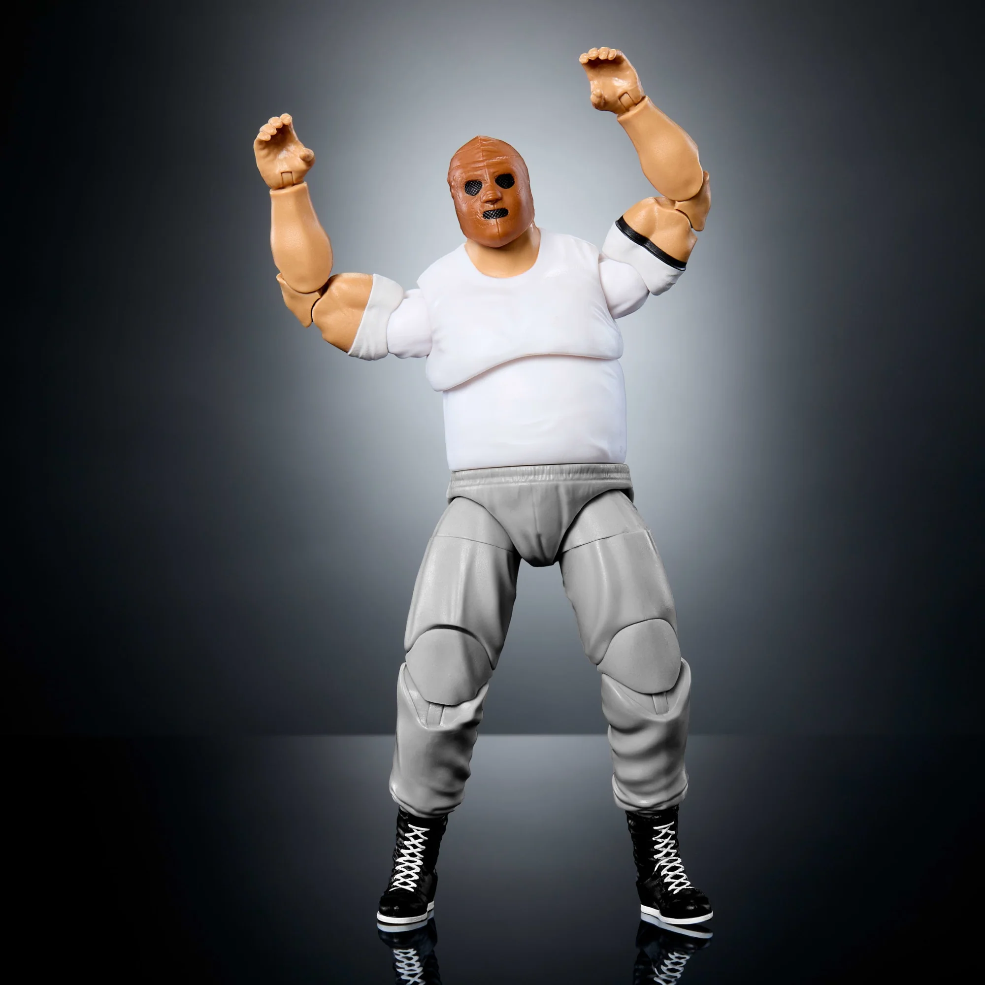 WWE Elite Collection Monday Night War Booker T Action Figure & Golga Build-A-Figure Parts - Image 8
