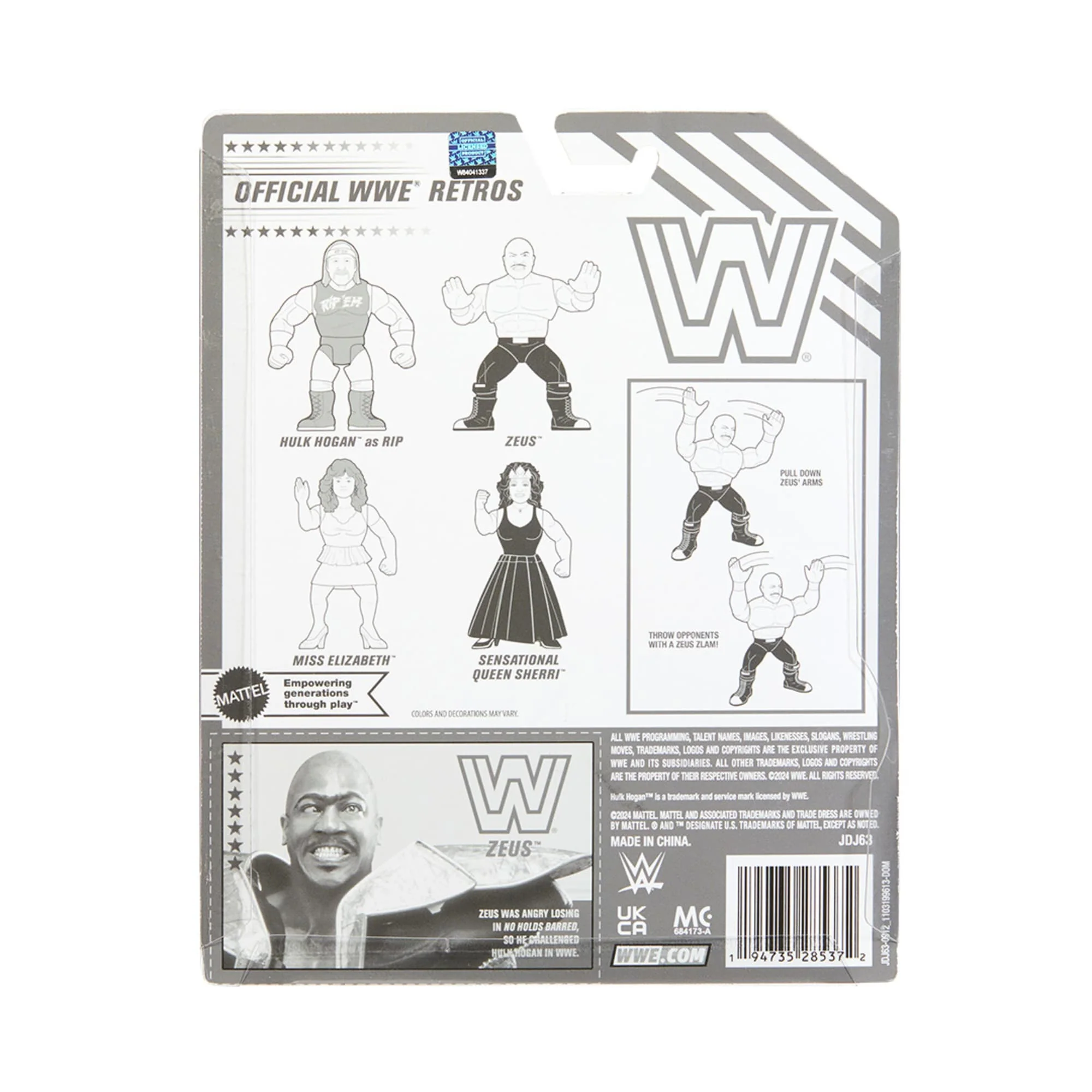 WWE Official Retro Collection Royal Rumble Ring and Brother Love Figure - Image 3