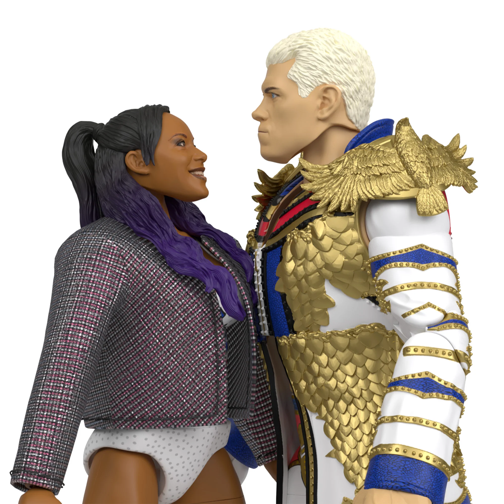 WWE Ultimate Edition "The American Nightmare" Cody Rhodes & Brandi Rhodes 2-Pack - Image 3