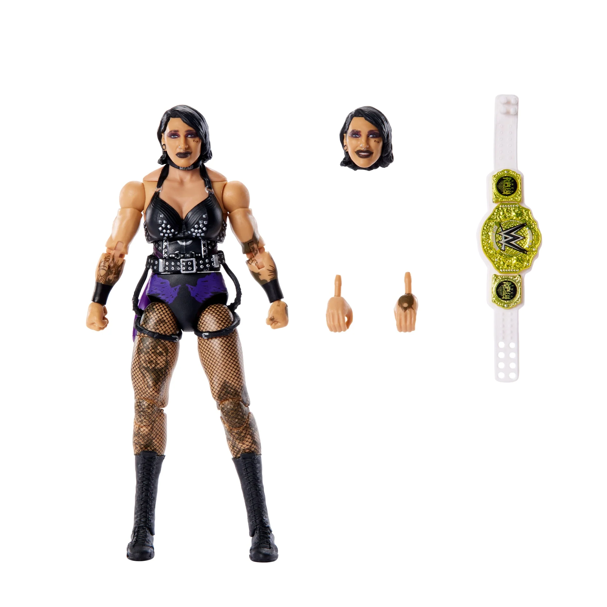 WWE Ultimate Edition RAW Ring and WWE Superstar Rhea Ripley Figure - Image 11
